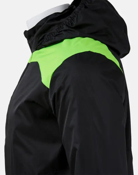 Ветровка Joma GLACIER TRIVOR II черно-зеленая 105301.117