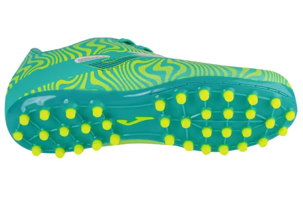 Бутси дитячі Joma EVOLUTION JR бірюзово-жовті EVJW2415AG