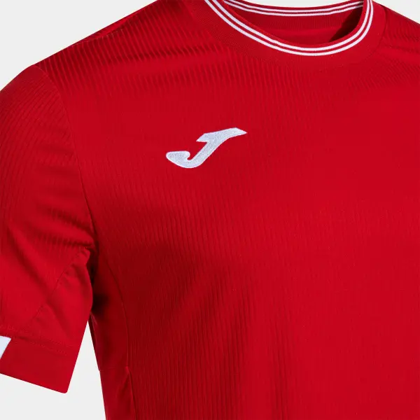 Футболка Joma TOLETUM VI красно-белая 104372.600