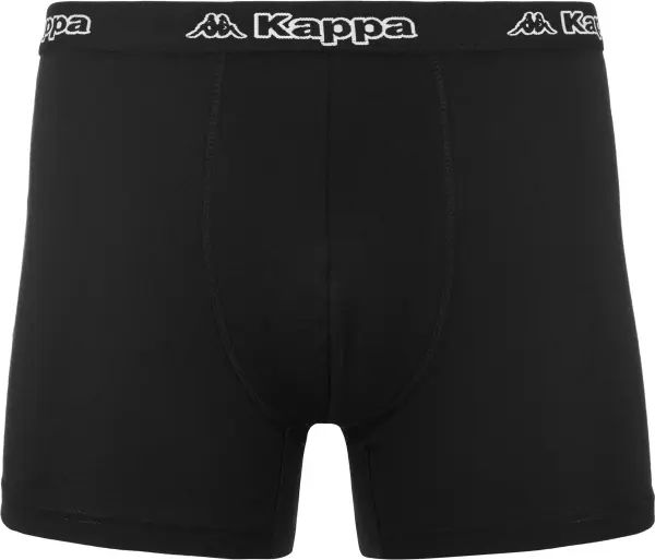 Труси (боксерки) Kappa BOXER UOMO ELASTICO ESTERNO LOGATO чорні K1211 Nero