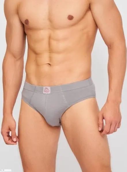 Труси (сліпи) Kappa SLIP UOMO ELASTICO RIC. C/ETICHETTA LOGO сірі K1101 GrigioUnito