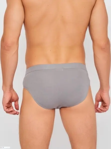 Труси (сліпи) Kappa SLIP UOMO ELASTICO RIC. C/ETICHETTA LOGO сірі K1101 GrigioUnito