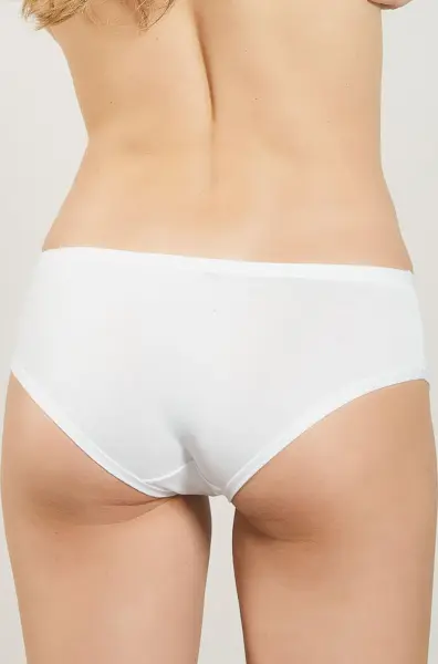 Трусы (слипы) женские Kappa SLIP MIDI белые K2204 Bianco
