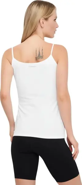 Майка жіноча Kappa TOP LISCIO SPALLA STRETTA біла K2306 Bianco