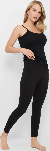Майка жіноча Kappa TOP LISCIO SPALLA STRETTA чорна K2306 Nero