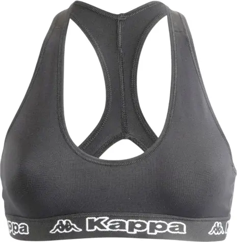 Топ жіночий Kappa REGGISENO SPORTY ELASTICO LOGATO антрацитовий K2150 Antracite