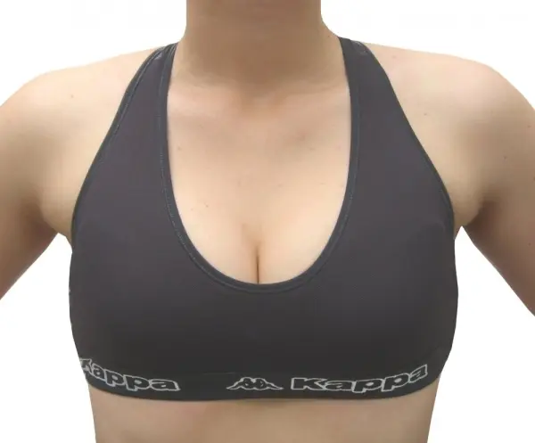 Топ жіночий Kappa REGGISENO SPORTY ELASTICO LOGATO антрацитовий K2150 Antracite