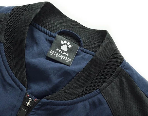 Олимпийка (мастерка) Kelme Men's woven jacket темно-синяя 3891228.9469