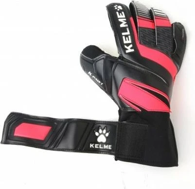 Вратарские перчатки Kelme ZAMORA черно-розовые 9876402.9045