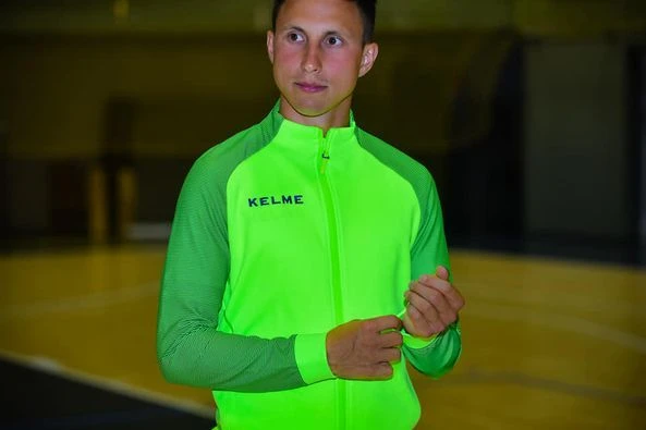 Олімпійка Kelme Training Jacket зелена 3871300.9918
