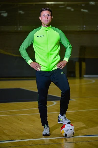 Олімпійка Kelme Training Jacket зелена 3871300.9918