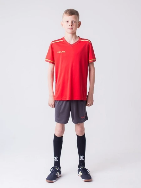 Футбольная форма детская Kelme SEGOVIA красно-серый 3873001.9667