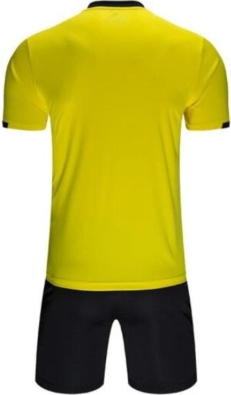 Комплект футбольной формы Kelme FLASH желто-черный 3891049.9712