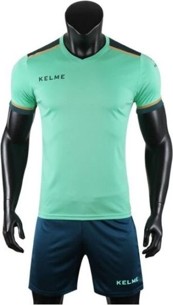 Комплект футбольної форми Kelme SEGOVIA м'ятно-темно-зелений 3871001.9328