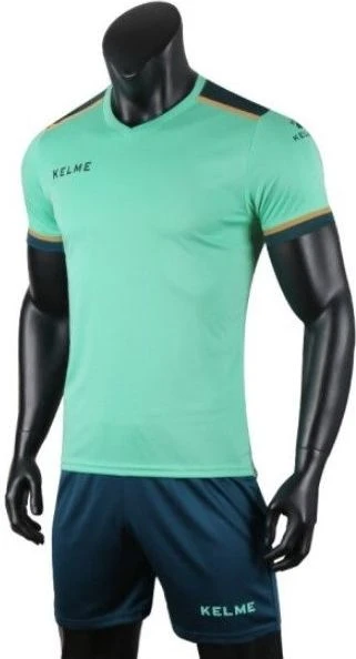 Комплект футбольной формы Kelme SEGOVIA мятно-темно-зеленый 3871001.9328