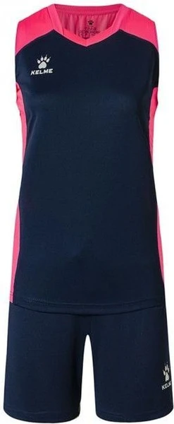 Волейбольная форма женская Kelme темно-сине-розовая 3802254.1010