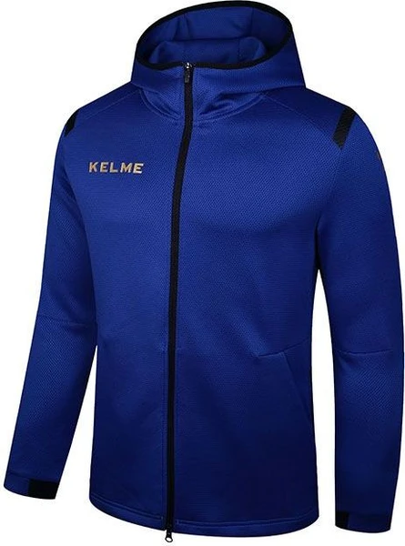 Олимпийка (мастерка) с капюшоном Kelme ROAD синяя 3881336.9400