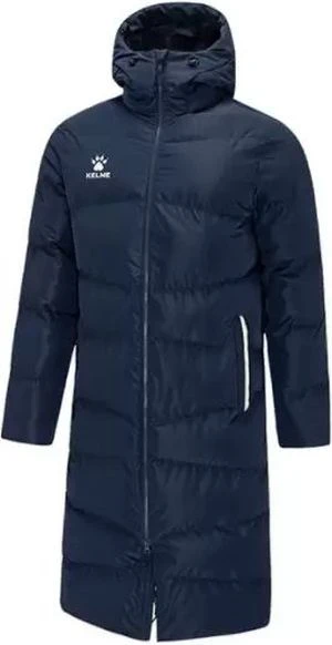 Куртка удлиненная Kelme темно-синяя 8061MF1002.4001