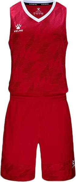 Комплект баскетбольной формы Kelme BRUKLIN красный 3591052.9600