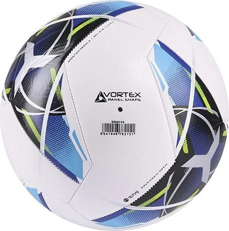 Футбольный мяч Kelme VORTEX 18.2 бело-голубой 9886120.9113 Размер 4
