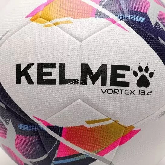 Футбольний м'яч Kelme VORTEX 18.2 біло-темно-синьо-червоний 8101QU5001.9423 Розмір 4