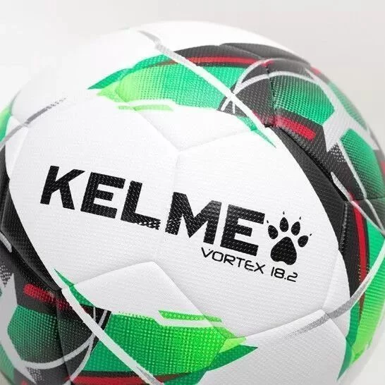 Футбольний м'яч Kelme VORTEX 18.2 біло-зелений 8101QU5001.9127 5