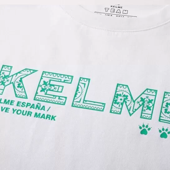 Футболка Kelme біла 8251TX1002.9100