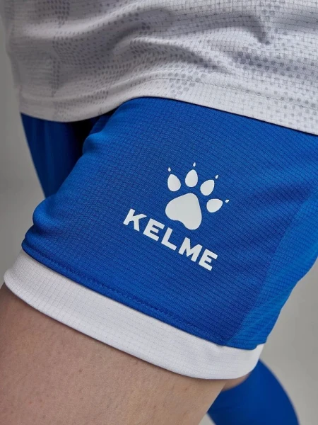 Комплект футбольной формы Kelme бело-синий 8151ZB1001.9100