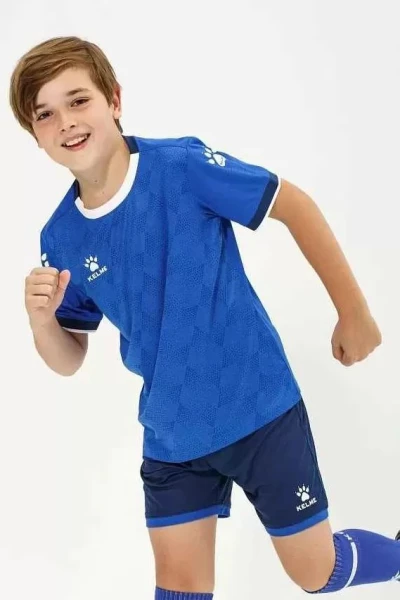 Комплект футбольної форми дитячий Kelme KADIS синій 8151ZB3001.9481