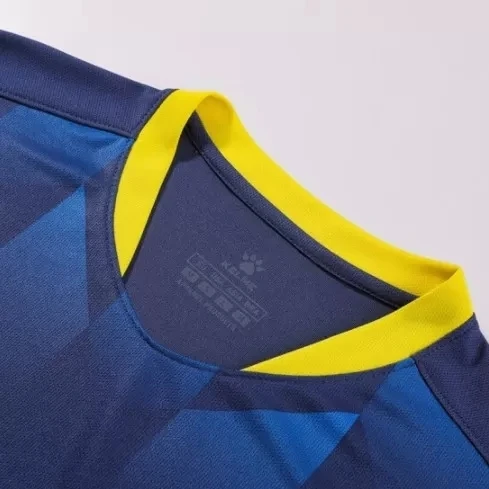 Комплект футбольної форми дитячий Kelme BURGOS темно-синьо-жовтий 8251ZB3003.9416