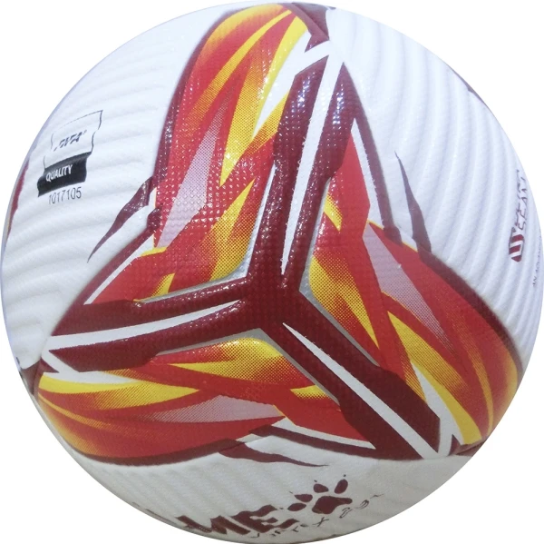 Футбольний м'яч Kelme VORTEX 23+ HYBRID біло-червоний Розмір 5 8301QU5080.9107