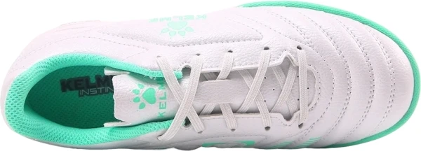 Сороконожки (шиповки) детские Kelme BASIC бело-мятные 873701.9170