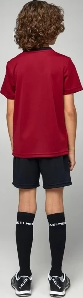 Комплект футбольной формы детский Kelme BURGOS красный 8251ZB3003.9603