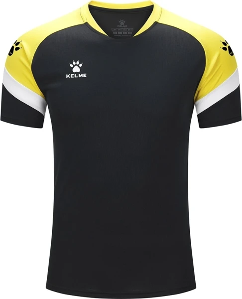 Футболка Kelme BRAVO чорно-жовта 7351TX1092.9005