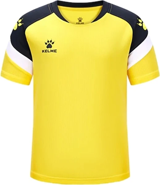 Футболка дитяча Kelme BRAVO жовто-чорна 7351TX3093.9712