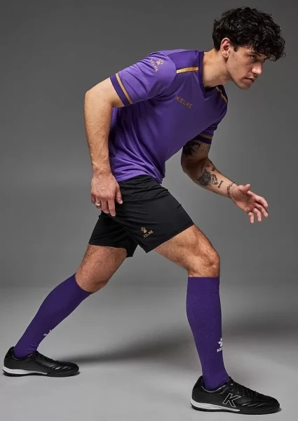 Комплект футбольної форми Kelme SEGOVIA фіолетово-чорний 8351ZB1158.9510