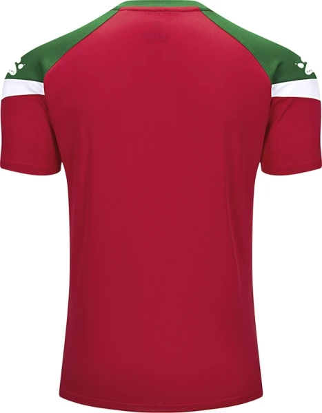 Футболка Kelme BRAVO червоно-зелена 7351TX1092.6013