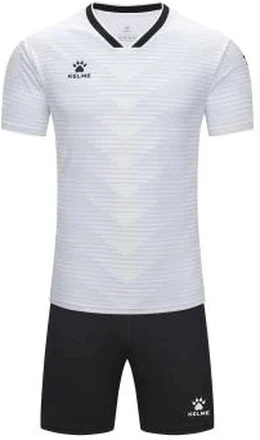 Комплект футбольной формы Kelme RONDA бело-черный 8451ZB1247.9100