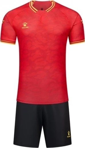 Комплект футбольной формы Kelme REAL красно-черный 8451ZB1253.9600