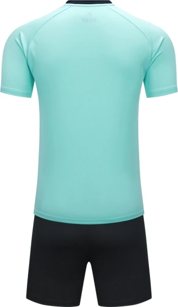 Комплект футбольної форми Kelme LUGO бірюзово-чорний 8451ZB1245.9405