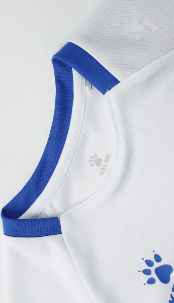 Комплект футбольної форми дитячий Kelme LUGO біло-синій 8451ZB3245.9100