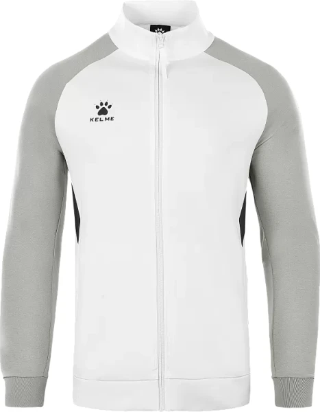 Олімпійка (мастерка) Kelme біло-сіра 8261WT1017.9100