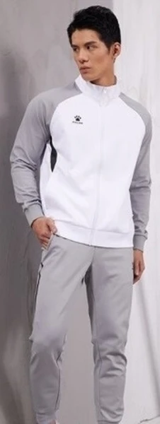 Олімпійка (мастерка) Kelme біло-сіра 8261WT1017.9100