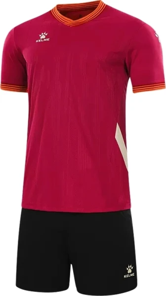 Комплект футбольної форми Kelme IBIZA червоно-оранжево-чорний 8351ZB1082.9609