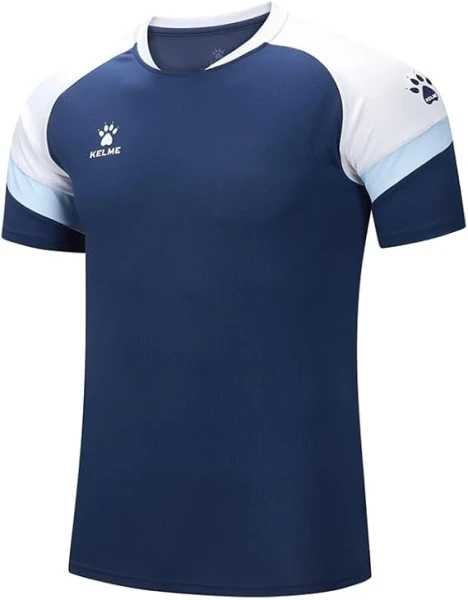 Футболка детская Kelme BRAVO темно-сине-белая 7351TX3093.9424