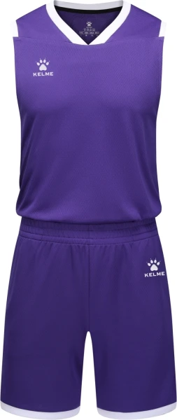 Комплект баскетбольної форми Kelme фіолетовий 8352LB1028.9500