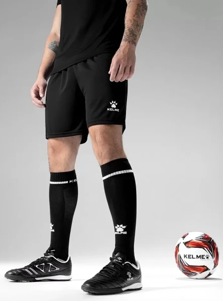 Шорти Kelme GLOBAL III чорно-білі 7351ZB1255.9000