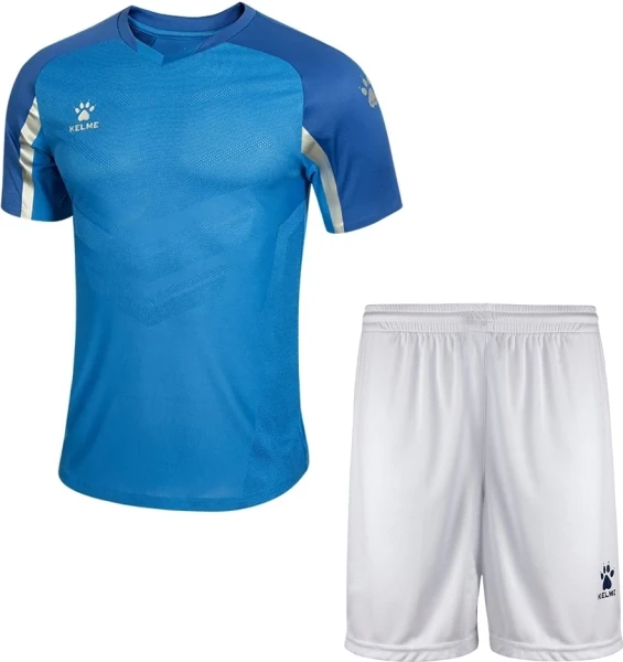 Комплект футбольної форми Kelme ELITE синьо-білий 8051ZB1004.9432_K15Z434-1.9100