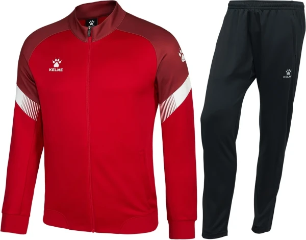 Спортивный костюм детский Kelme WARRIOR красно-черный 8061WT3002.9600_8261CK3013.9000