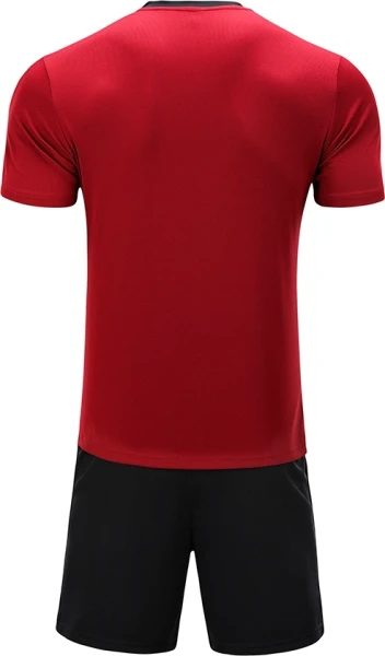 Комплект футбольної форми Kelme BURGOS бордово-червоно-чорний 8251ZB1003.9603